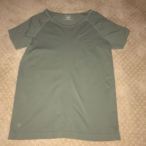 Army green short sleeve athleta